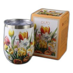 Alternative view of Cana termos 330 ml "Tulipany", in cutie decorativa
