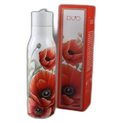 Alternative view of Sticla termos 500 ml "Poppies' in cutie decorativa
