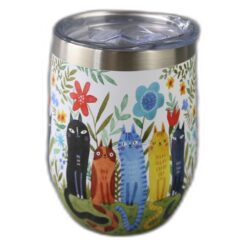 Cana termos 330 ml "Cats World, Garden", in cutie decorativa