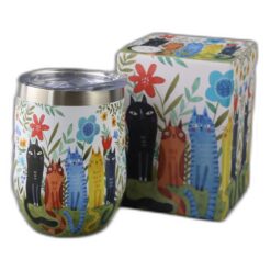 Alternative view of Cana termos 330 ml "Cats World, Garden", in cutie decorativa