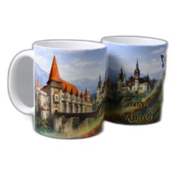 Alternative view of Cana ceramica "Castele din Romania" 330 ml