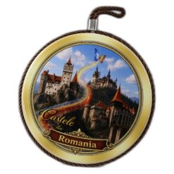 Decor perete din ceramica Castele din Romania 17 cm