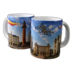 Cana ceramica "Satu-Mare" 330 ml, Romania
