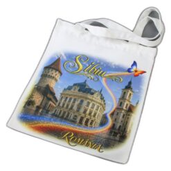 Sacosa textil "Sibiu" 30 x 35 cm