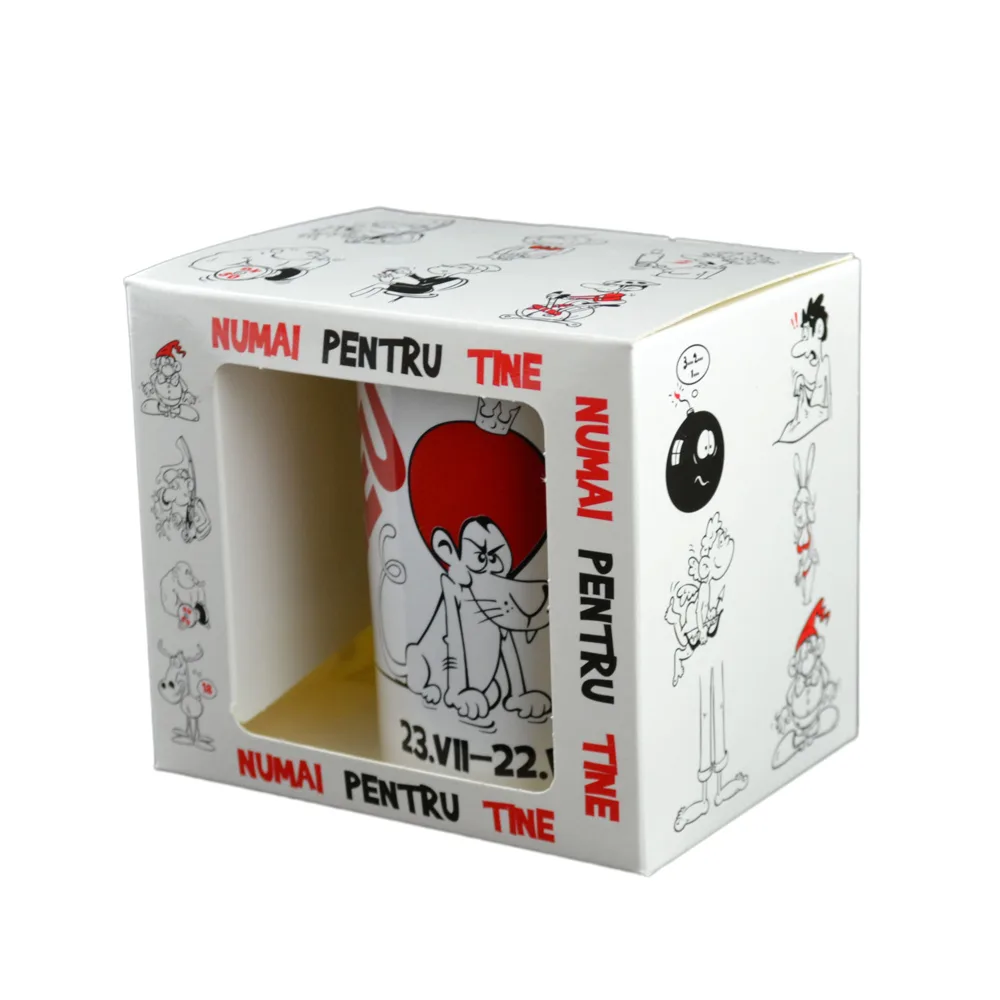 Cana ceramica 300 ml Zodiac "Leu", in cutie decorativa