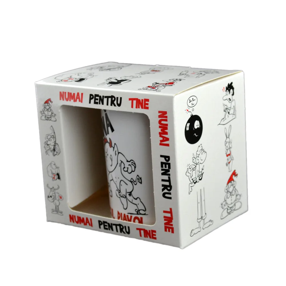 Cana ceramica 300 ml "Micul Diavol", in cutie decorativa - Funny Mug