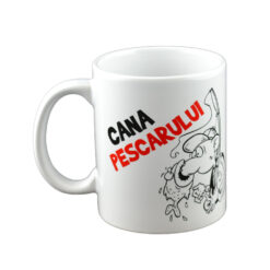Alternative view of Cana ceramica 300 ml "Cana Pescarului", in cutie decorativa - Funny Mug
