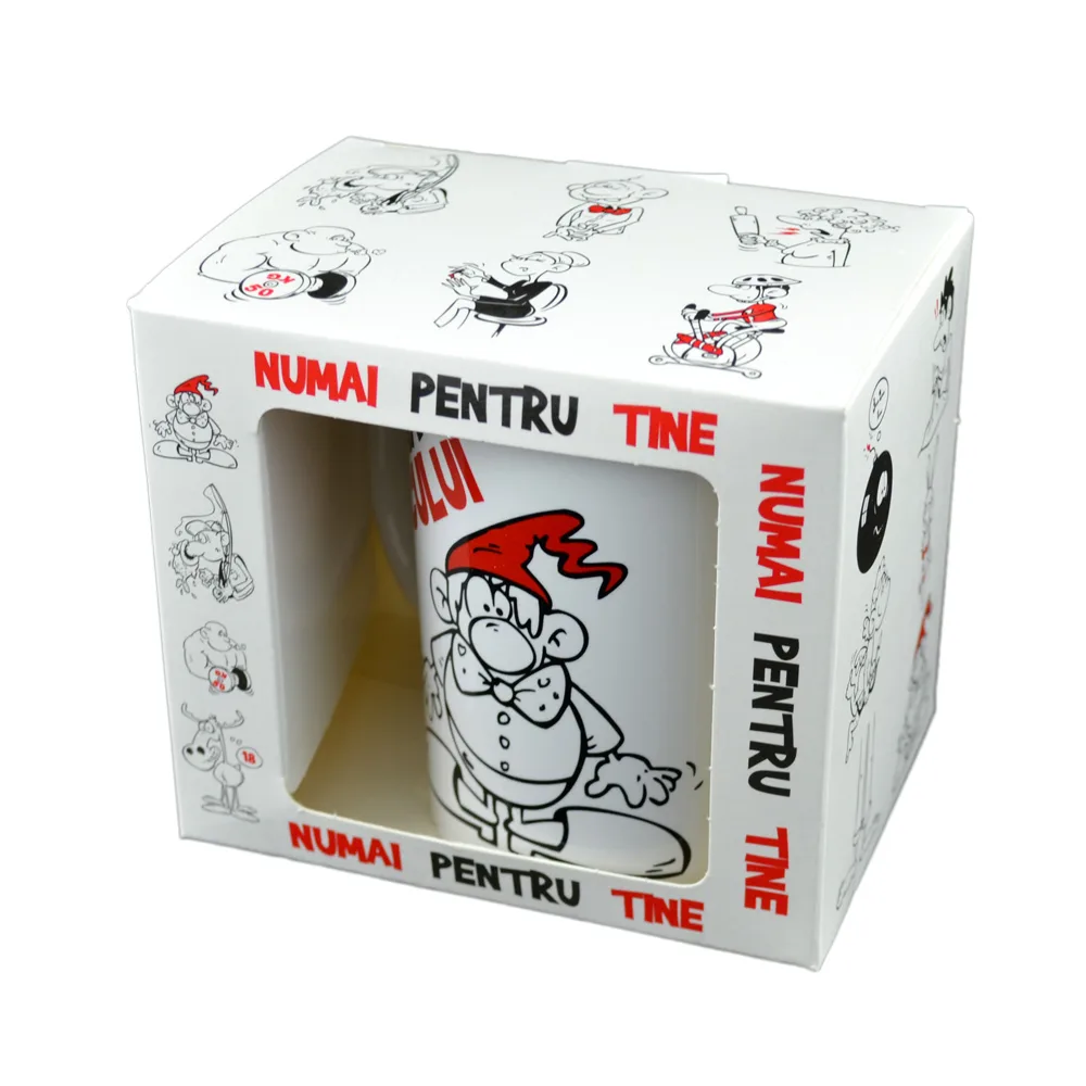 Cana ceramica 300 ml "Cana Piticului" - Funny Mug - imagine 2