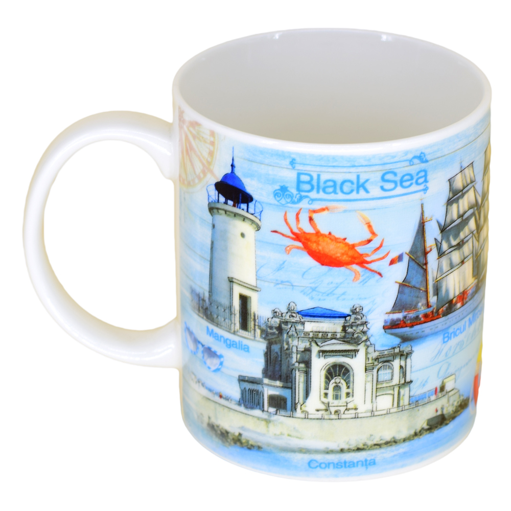 Cana realizata din ceramica - Design Romania & Black Sea (Tip 1) - imagine 2