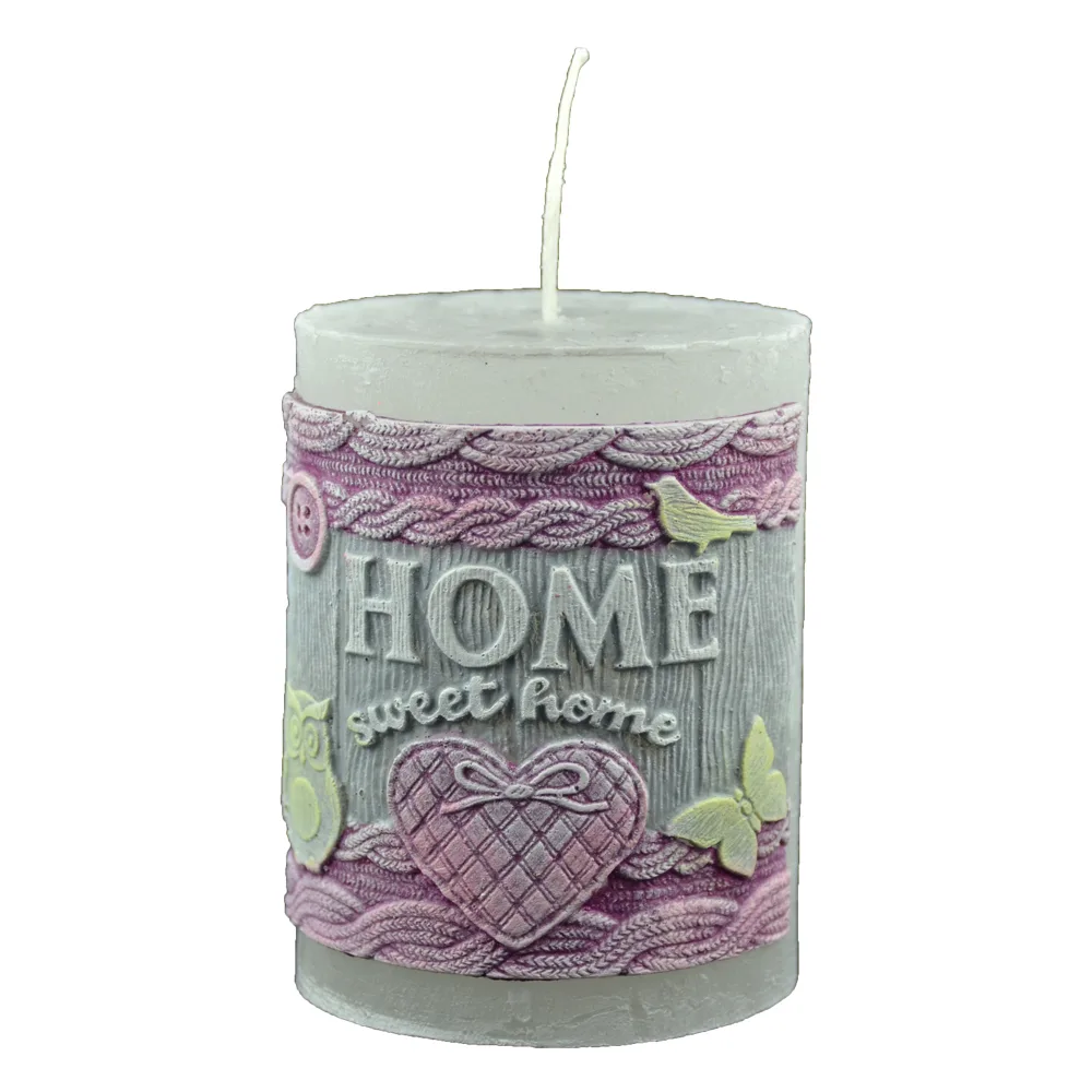 Lumanare decorativa cilindrica - Design Home - imagine 2