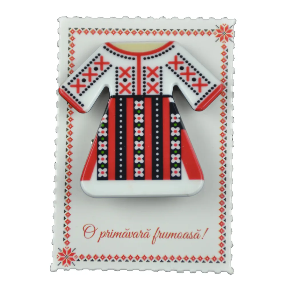 Martisor Brosa din plastic 5 CM - imagine 4