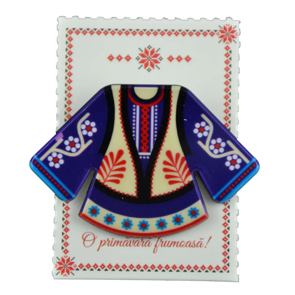 Martisor Brosa din plastic 5 CM - imagine 6