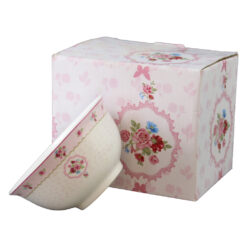 Alternative view of Set 6 boluri din ceramica 13 x 5.5 cm, flori