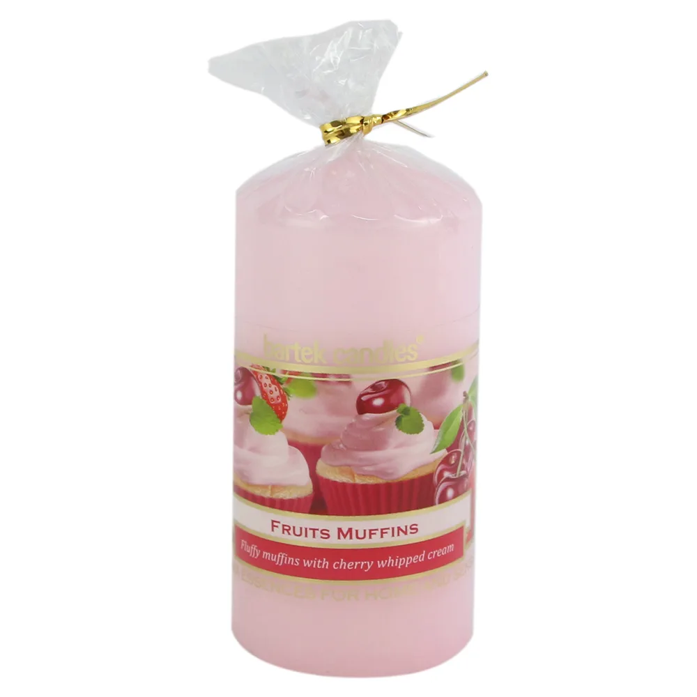 Lumanare parfumata cilindrica Fruits Muffins 5x10 CM
