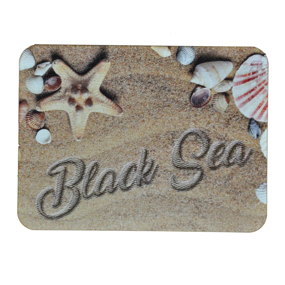 Magnet frigider din lemn Black Sea, 8x6 CM - imagine 4