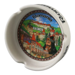Alternative view of Scrumiera suvenir din ceramica "Romania" 8.5 cm