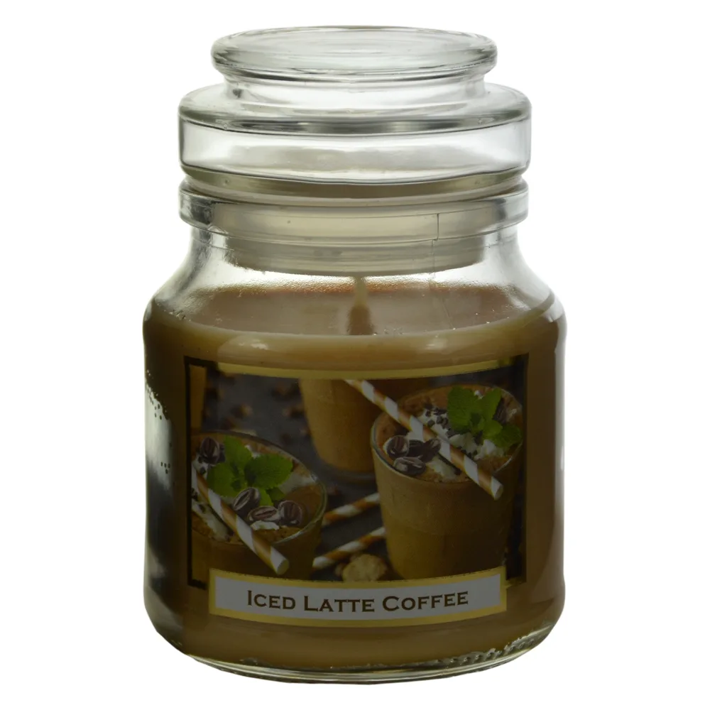 Lumanare parfumata in borcan Coffe and Spices, 130 gr - imagine 2