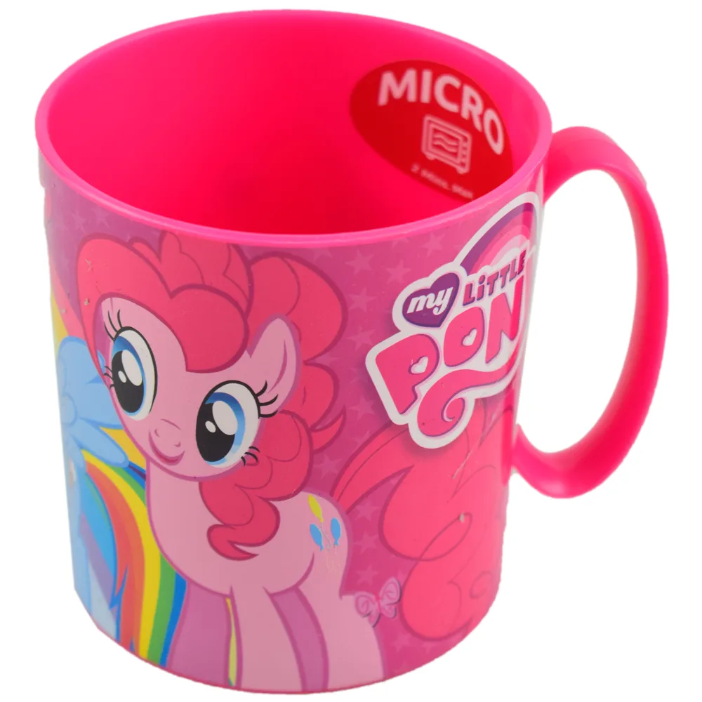 Cana din plastic My little Pony, 350 ml