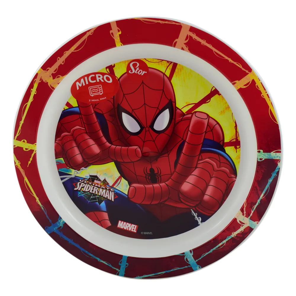 Farfurie intinsa din plastic Spiderman, 22 CM