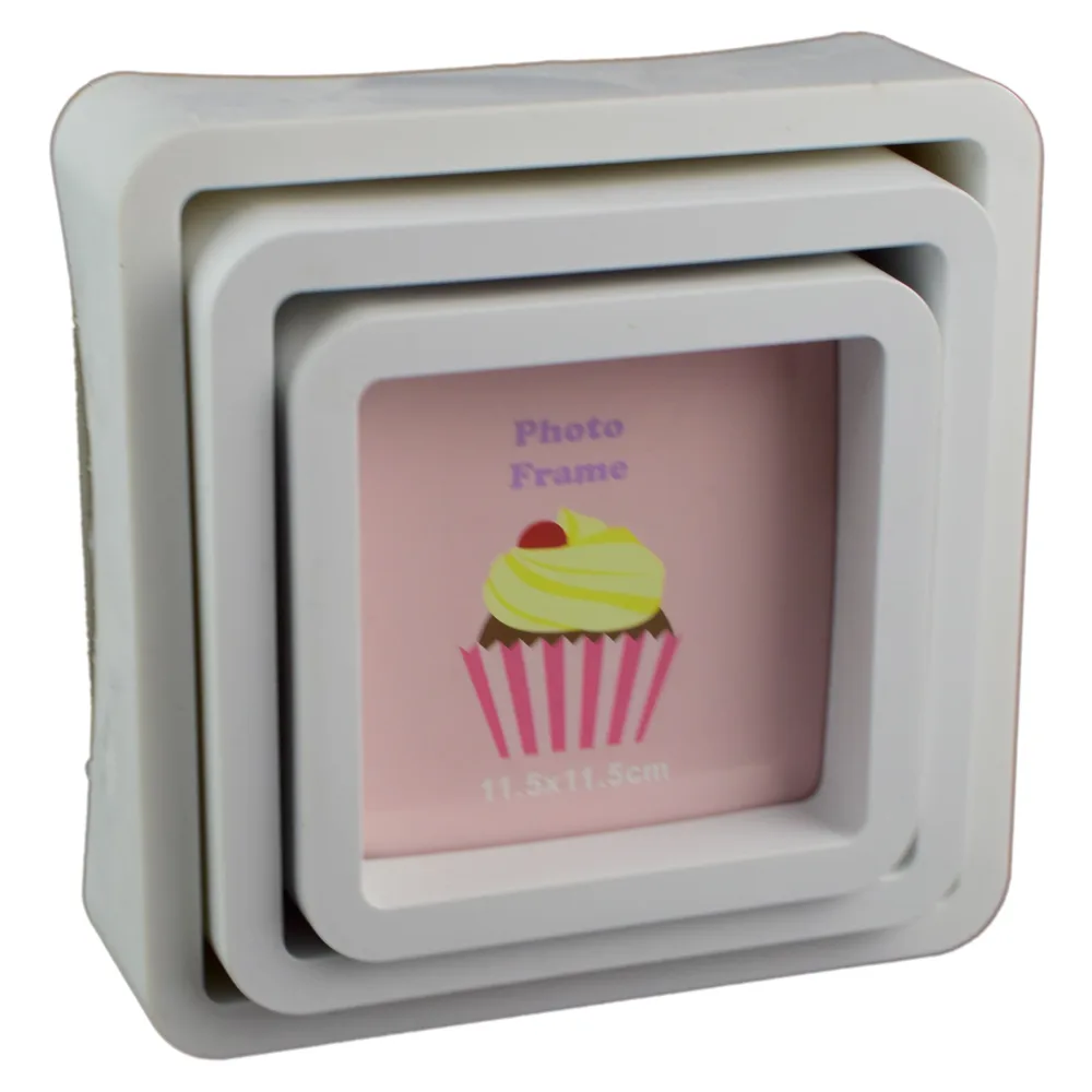 Rama foto colaj - Dim poza 16x16 cm, 13x13 cm, 11x11 cm - Design Set rame pentru 3 fotografii - imagine 2