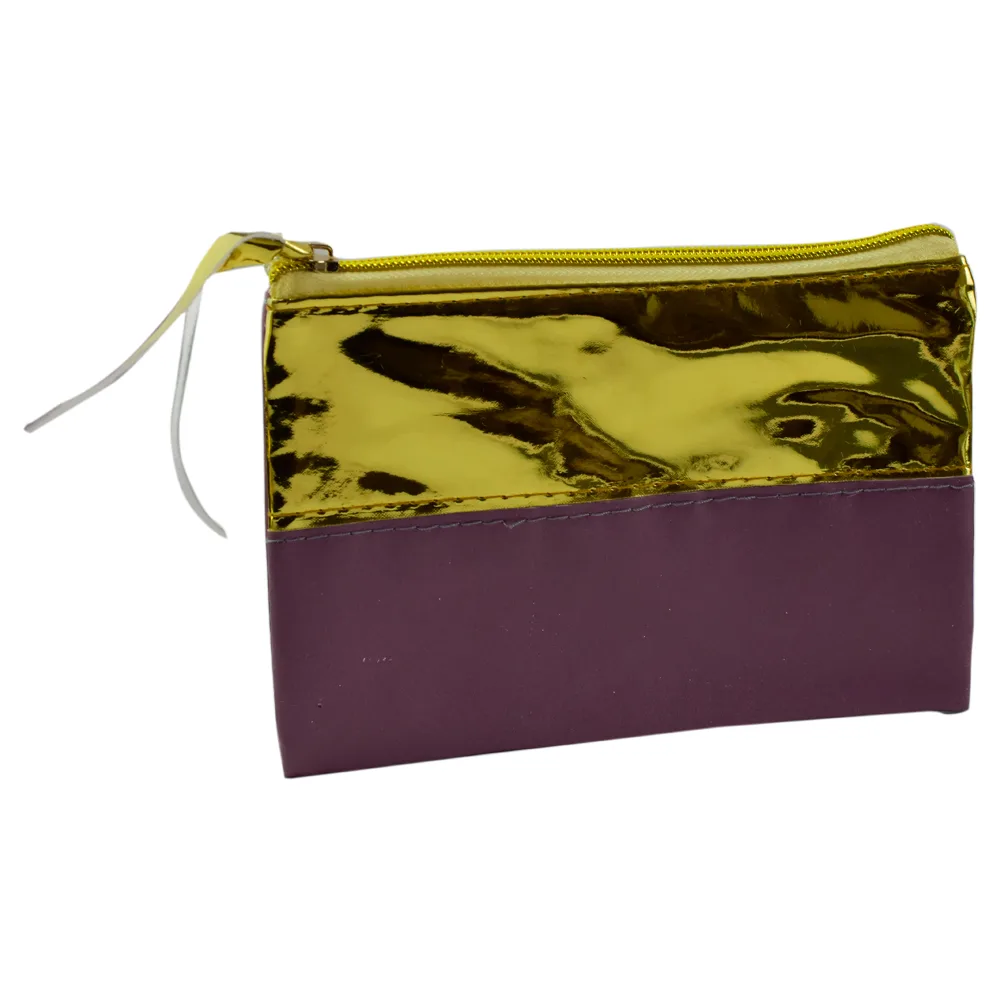 Gentuta pentru cosmetice 20x14 CM - Auriu-Mov