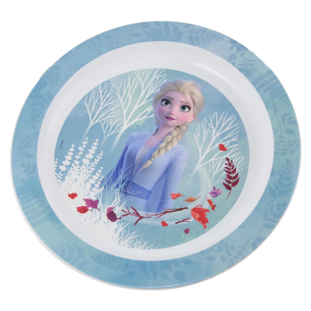 Farfurie intinsa din plastic Frozen 22 CM
