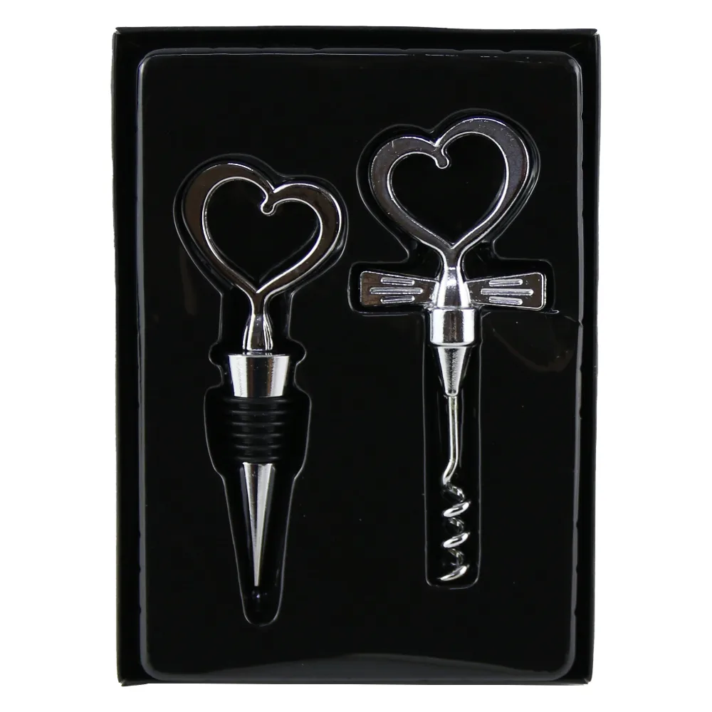 Set 2 accesorii vin in cutie, tirbuson si dip din inox, Great Combination - imagine 2