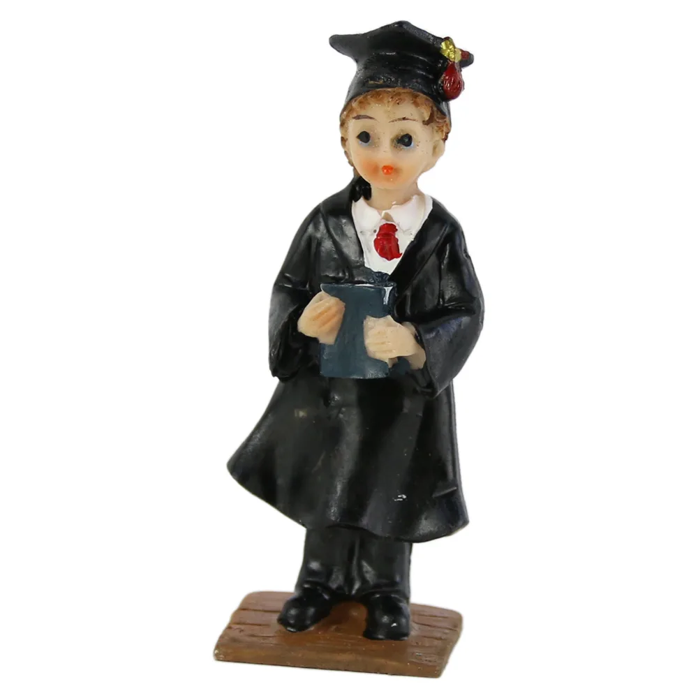 Figurina Absolvent din rasina 9 CM Fata/Baiat - imagine 2