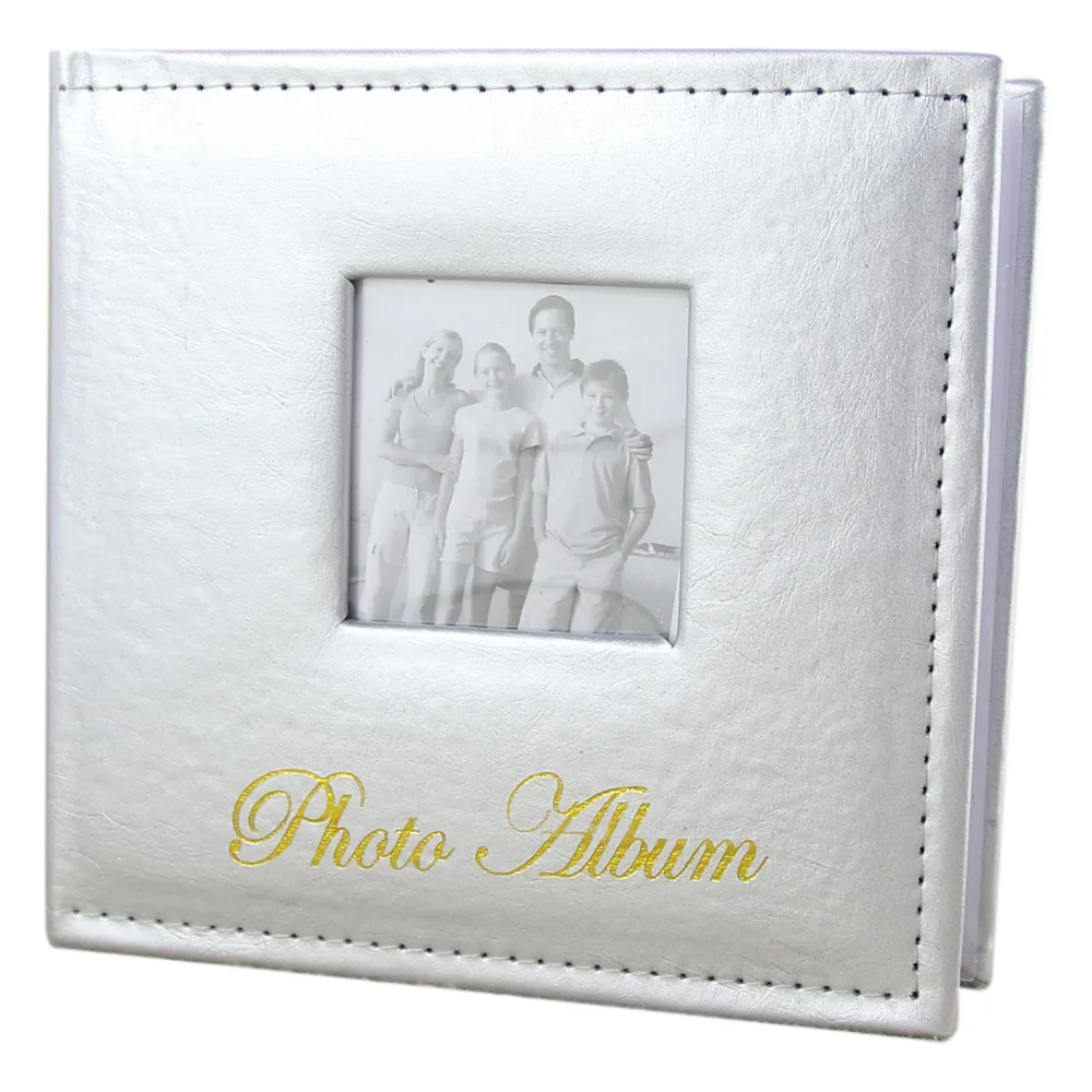 Album pentru fotografii 100 poze 10x15 CM, - Photo Album, Argintiu