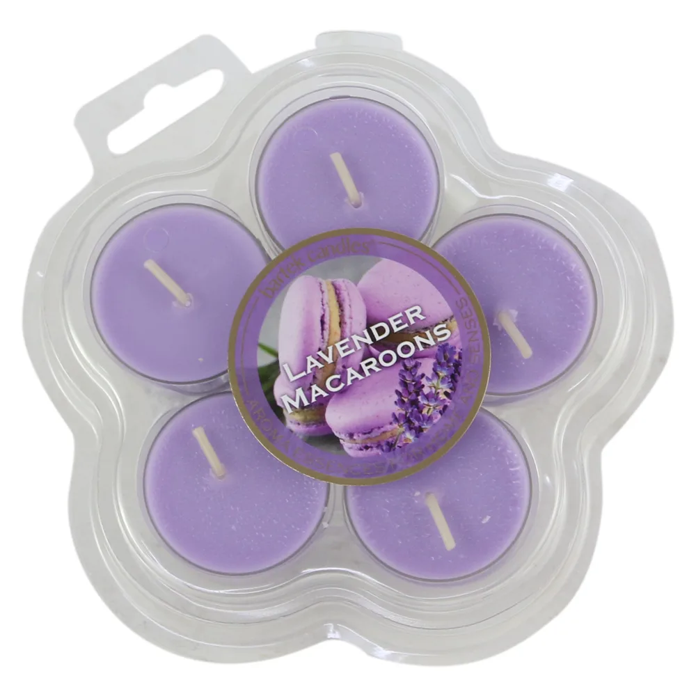 Set 5 lumanari parfumate Lavender Macaroons/Cake 3.5 CM