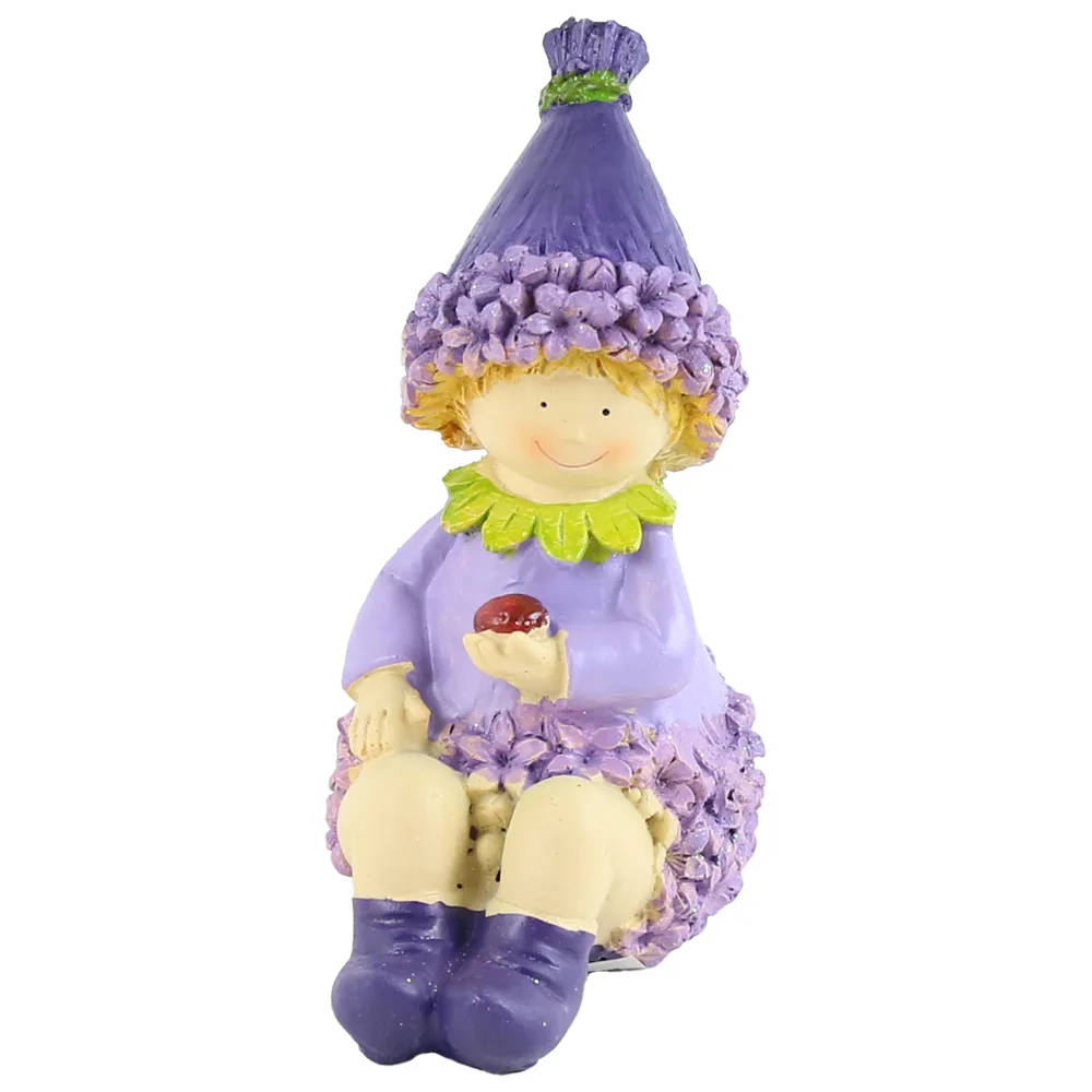 Figurina din rasina, Copil Lavanda 12 CM - imagine 2