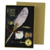 Set de Caligrafie cu Pana, stil Vintage, Owl - 7 piese