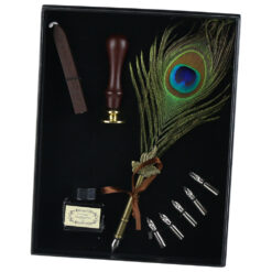 Set de Caligrafie cu Pana, stil Vintage Royal - 9 piese