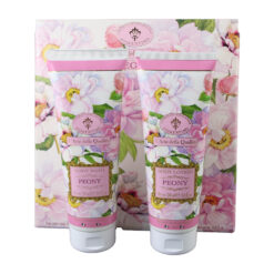 Set cadou pentru baie Florentino Peony 250 ml - gel de dus si lotiune de corp