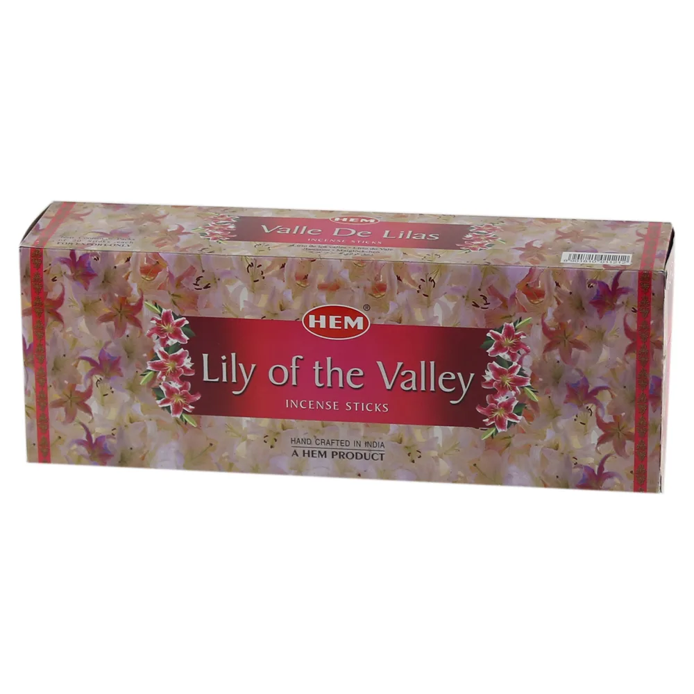 Betisoare parfumate Lily of the Valley, 6 cutii de 20 de betisoare, HEM product