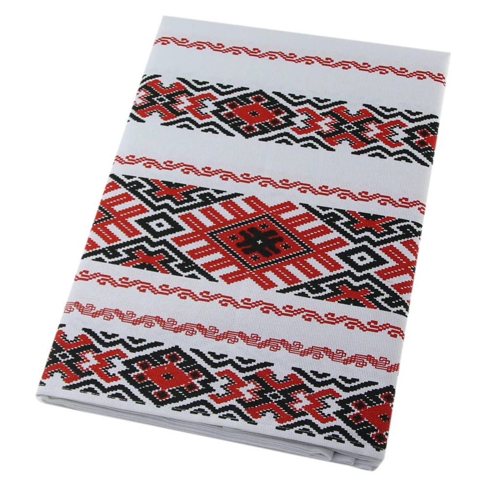 Fata de masa cu motiv traditional 120x150 CM, din bumbac, Rombi
