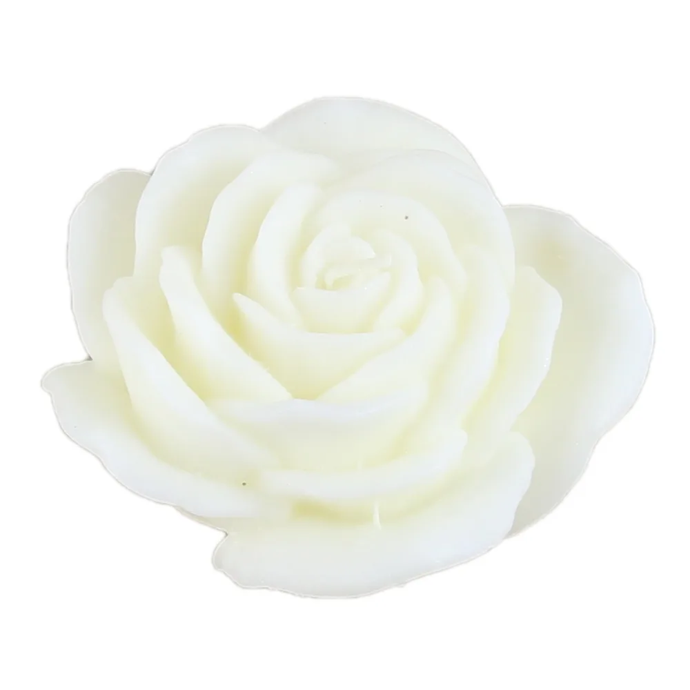 Lumanare parfumata Trandafir, Velvet Rose 12 CM, alb