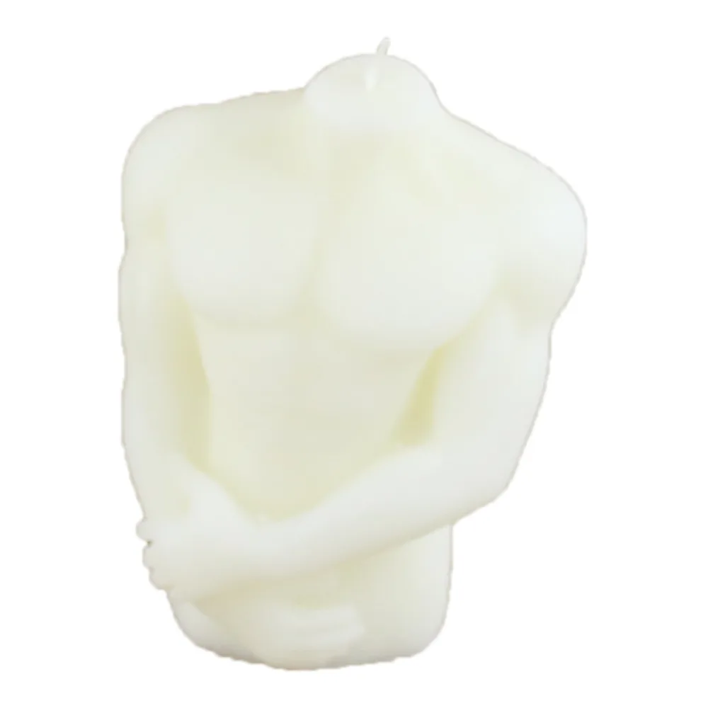 Lumanare decorativa Mars 12 CM, Alb