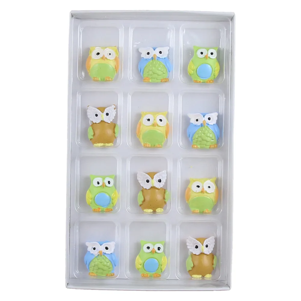 Set 12 bufnite din rasina 2 CM