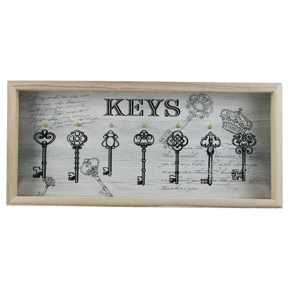 Suport pentru chei din lemn "Keys", 29x13 CM
