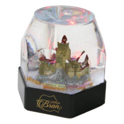 Suport pentru creioane "Castelul Bran" 8.5 x 8 cm muzical cu LED