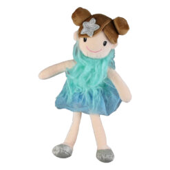 Jucarie de plus - Papusa cu rochita tulle, 34 CM