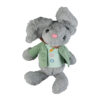 Jucarie de plus - Iepuras cu paltonas, 30 CM