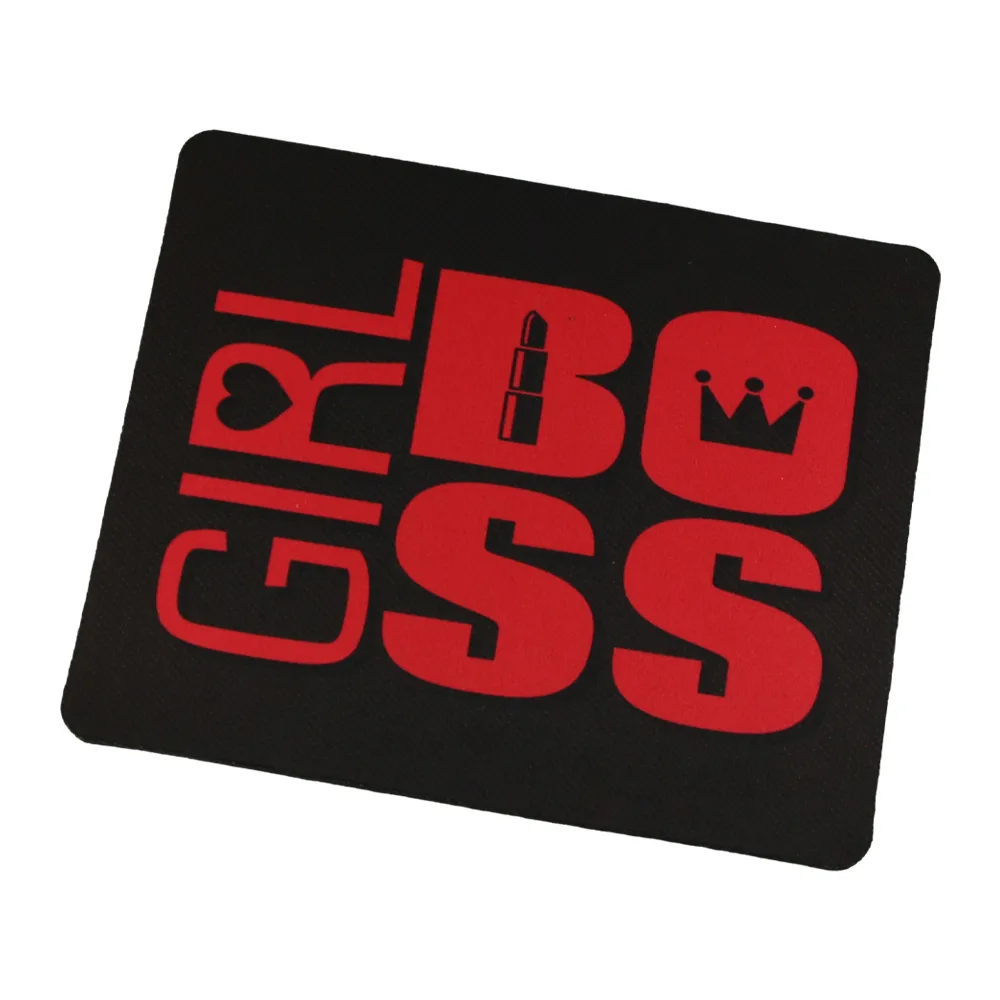 Mouse Pad "Girl Boss" 22x18 CM