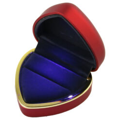 Alternative view of Cutie de cadou pentru inel cu led, Inima, 7.5x7.5 CM, din plastic