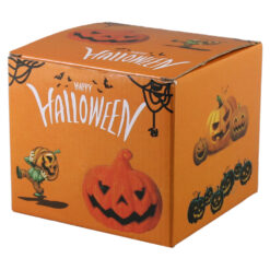 Alternative view of Dovleac Halloween din plastic cu LED 23 x 11 cm