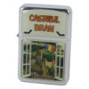 Bricheta metalica Castelul Bran 4 x 6 cm, colorat