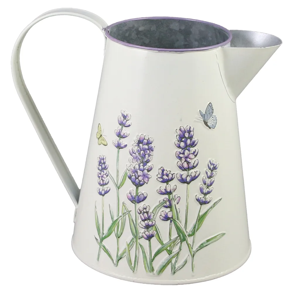 Cana din metal 13x16 CM, Lavanda & Fluturi