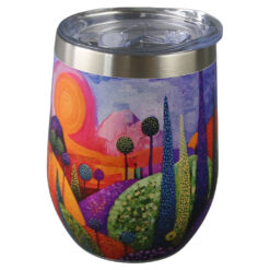 Cana termos 330 ml "Modern Bubbly Hills", in cutie decorativa