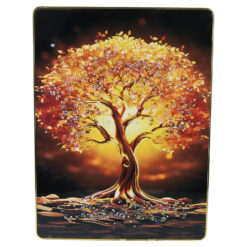 Tablou 3D cu pietricele stralucitoare 30 x 40 cm Copacul fermecat